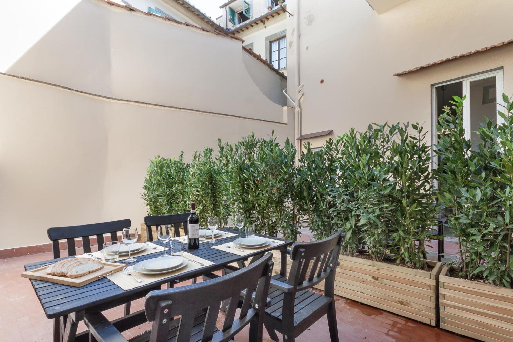 Apartments Florence-Taddea Terrace Extérieur photo